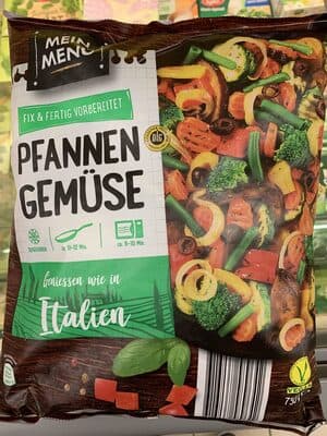Gemüse Pfanne Italien
