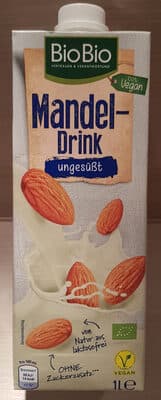 Bio-Mandeldrink, ungesüßt