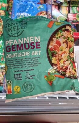 Pfannengemüse - Asiatische Art
