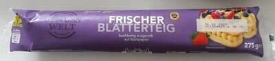 Frischer Blätterteig