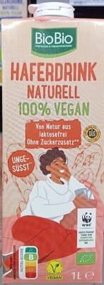 Haferdrink Naturell 100% Vegan