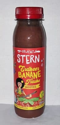Smoothie - Erdbeer, Banane, Traube