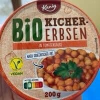 Kichererbsen in Tomatensoße