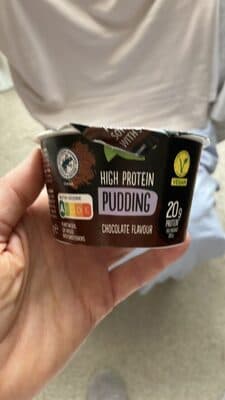 High Protein Pudding Schoko
