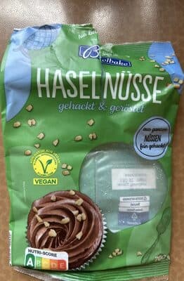 Haselnüsse geröstet gehackt