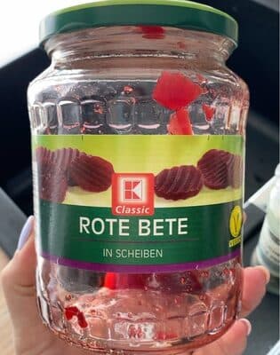 Rote Bete in Scheiben