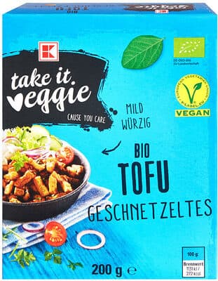 K-take it veggie Bio Tofu Geschnetzeltes