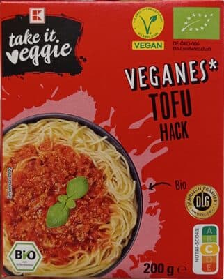 K - take it veggie K-take it veggie Bio Tofu Hack