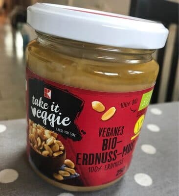 K-take it veggie Bio-erdnuss-mus