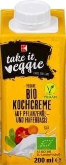 K-take it veggie Kochcreme Hafercreme (vegan) - K take it veggie