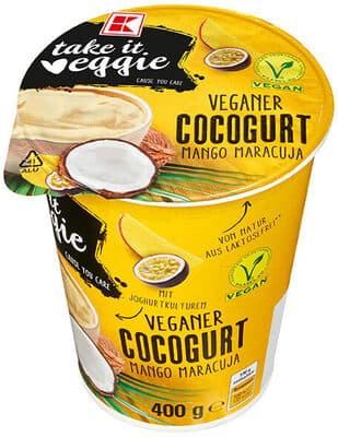 K-take it veggie Veganer Cocogurt Mango-Maracuja