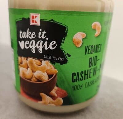 K-take it veggie Veganes Bio Cashewmus