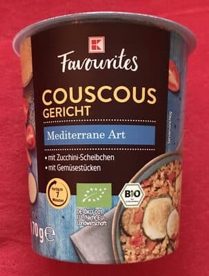 Couscous Gericht Mediterrane Art