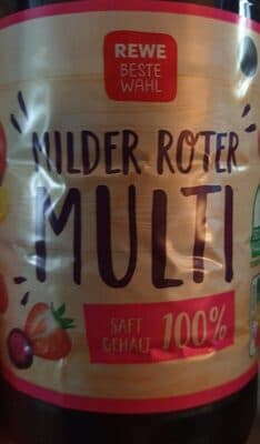 milder roter Multi