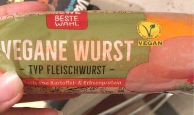 Vegane Wurst Typ Fleischwurst