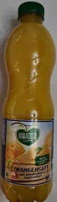 Orangensaft aus Orangensaftkonzentrat