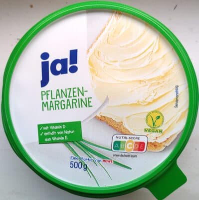 Pflanzenmargarine