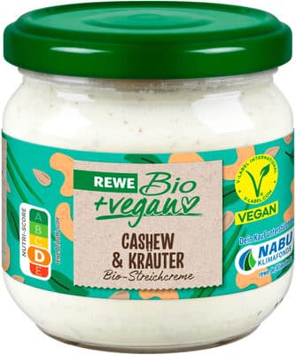 Bio Streichcreme Cashew & Kräuter vegan