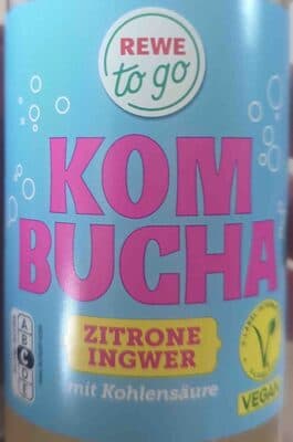 Kombucha Zitrone Ingwer