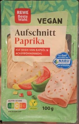 Paprika Aufschnitt VEGAN