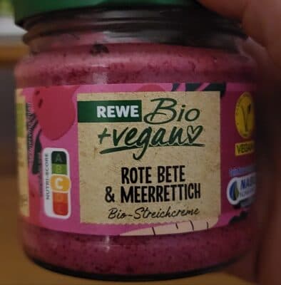 Rote Beere Meerrettich Aufstrich