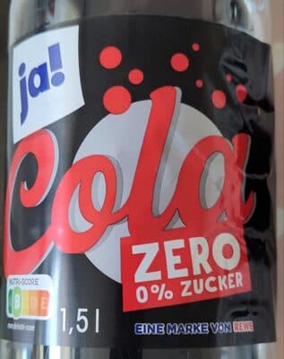 Cola 0% Zucker