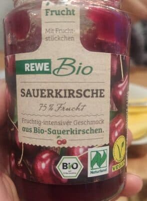 Bio Sauerkirsche Fruchtaufstrich