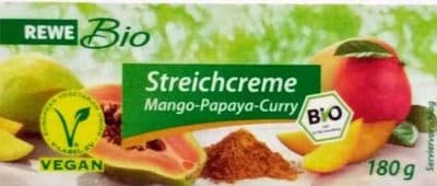Brotaufstrich Mango, Papaya & Curry