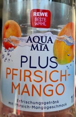 Pfirsich Mango Wasser