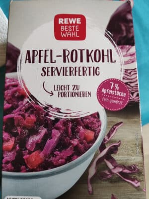 Apfel-Rotkohl