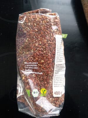Bio Leinsamen geschrotet