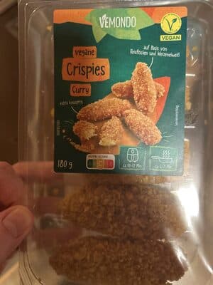 Vegane Crispies Curry