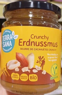 Crunchy Erdnussmus