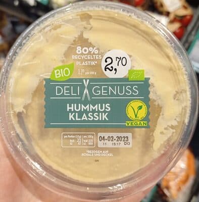 Bio Hummus Klassik