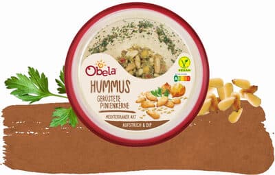 Hummus Geröstete Pinienkerne