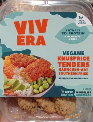Vegane knusprige tenders