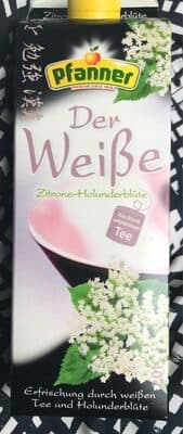 Der Weisse, Zitrone + Holunderblüte