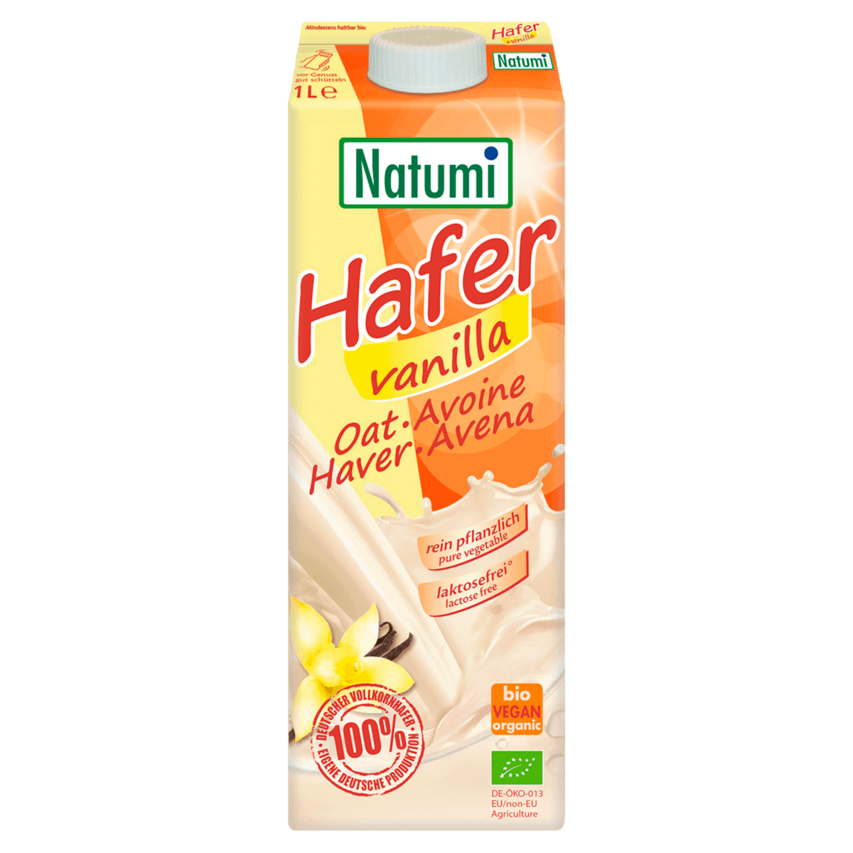 Bio Haferdrink Vanilla vegan 1l