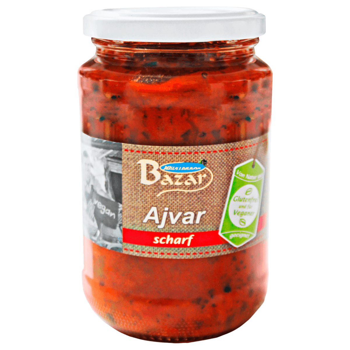 Ajvar Gemüsemischung scharf 690g