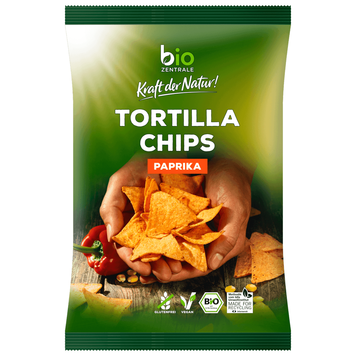 Bio Tortilla-Chips Paprika 125g