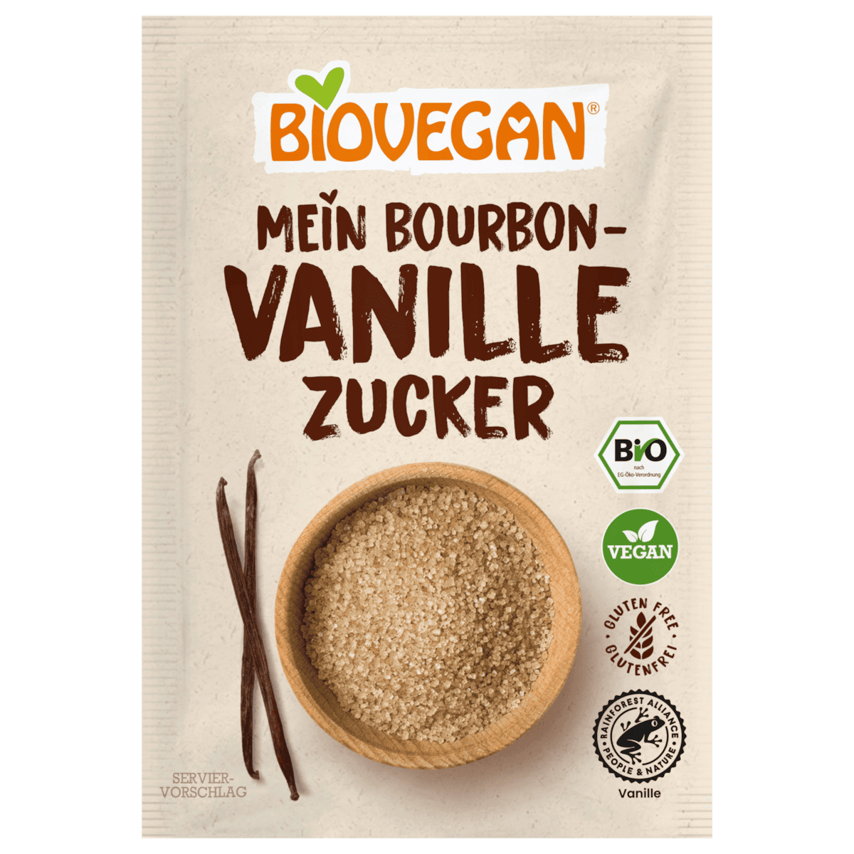 Bio Vanillezucker 4x8g