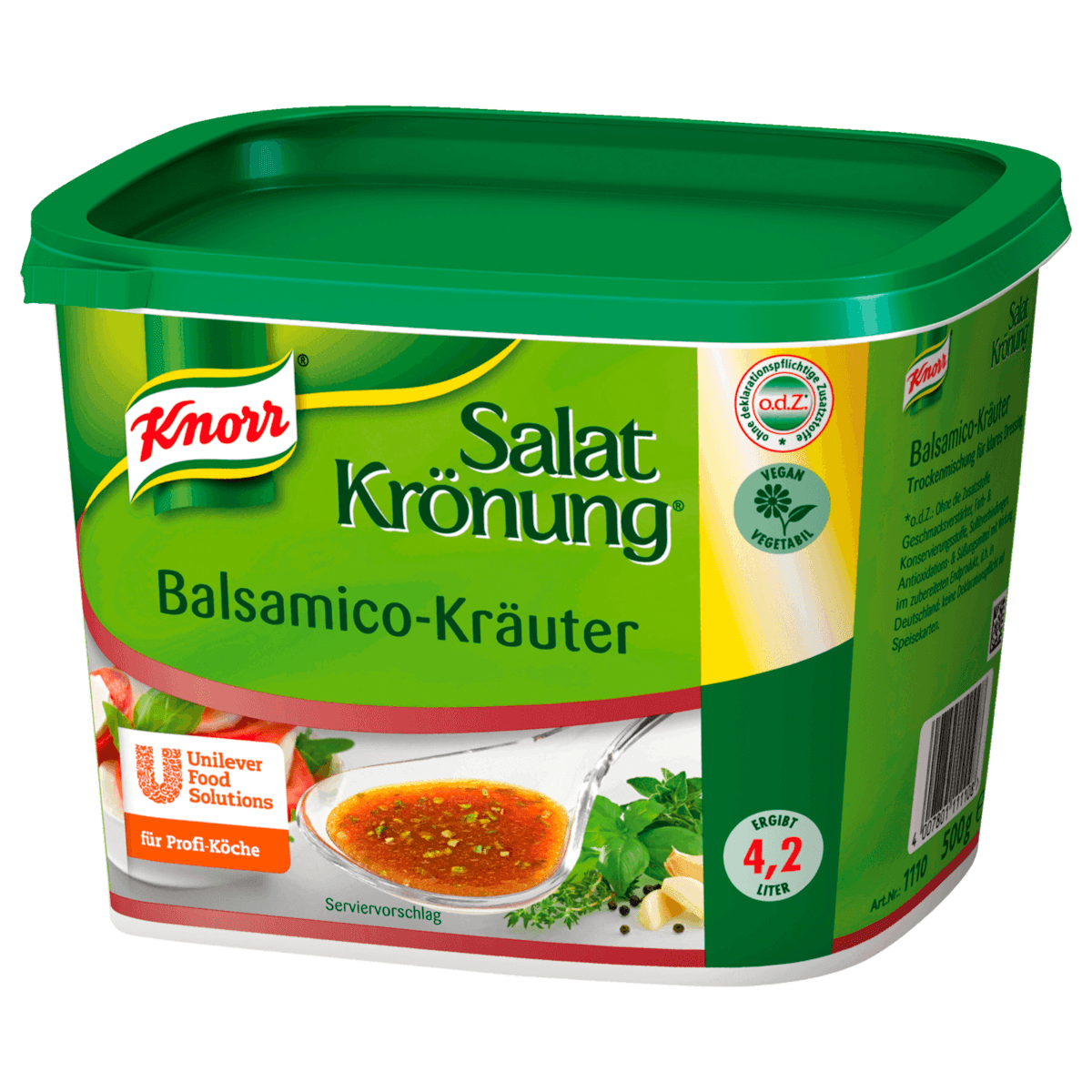 Salat Krönung Balsamico-Kräuter 500g