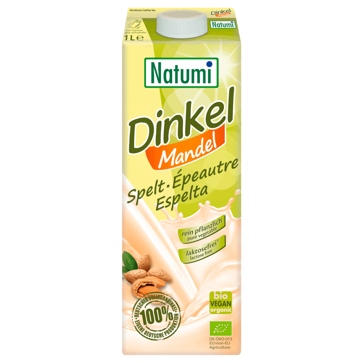Bio Dinkeldrink Mandel vegan 1l