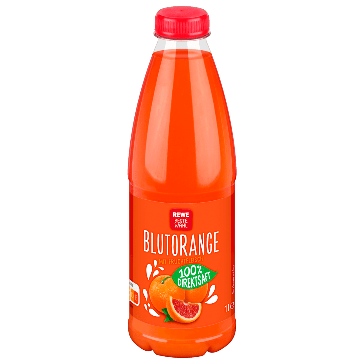 Blutorangensaft mit Fruchtfleisch 1l
