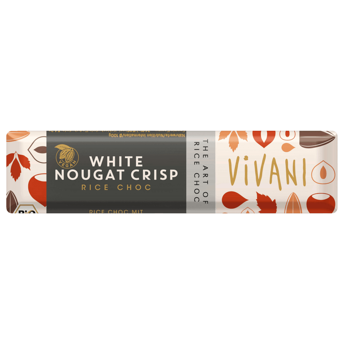 Bio White Nougat Crisp vegan 25g