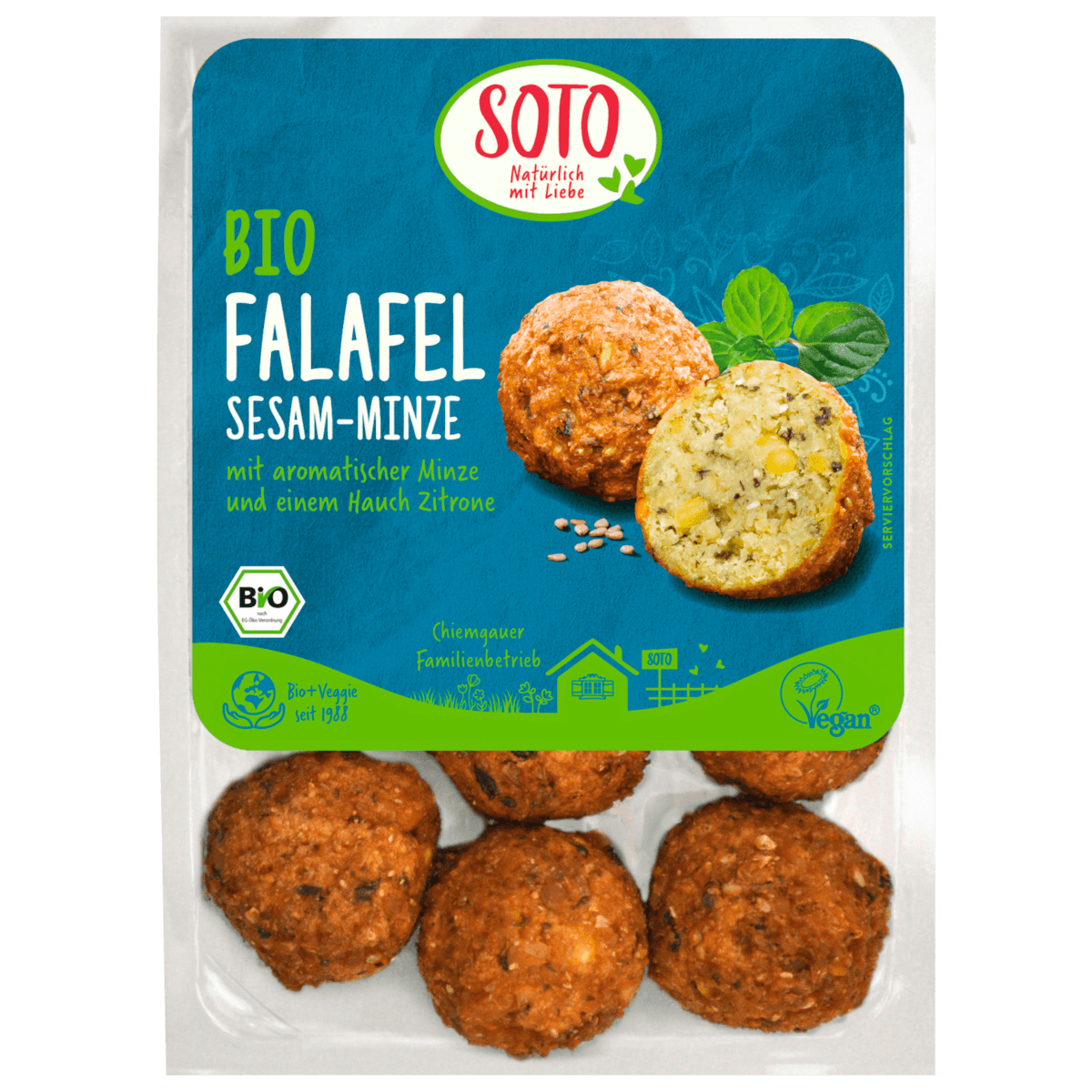 Bio Falafel Sesam-Minze vegan 220g