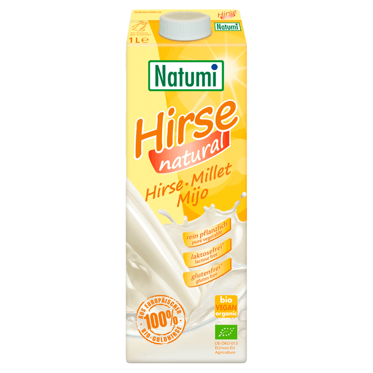 Bio Hirse natural vegan 1l