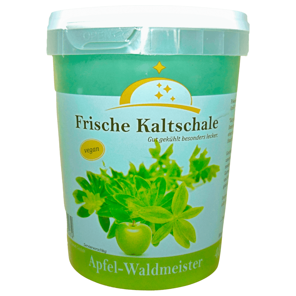 Kaltschale Apfel-Waldmeister vegan 480ml