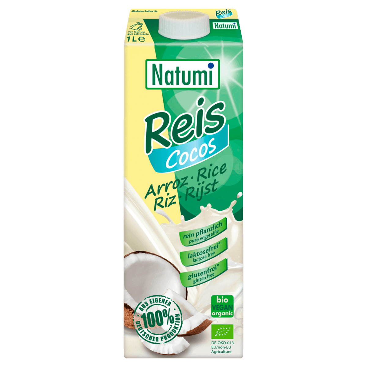Bio Reis Cocos vegan 1l