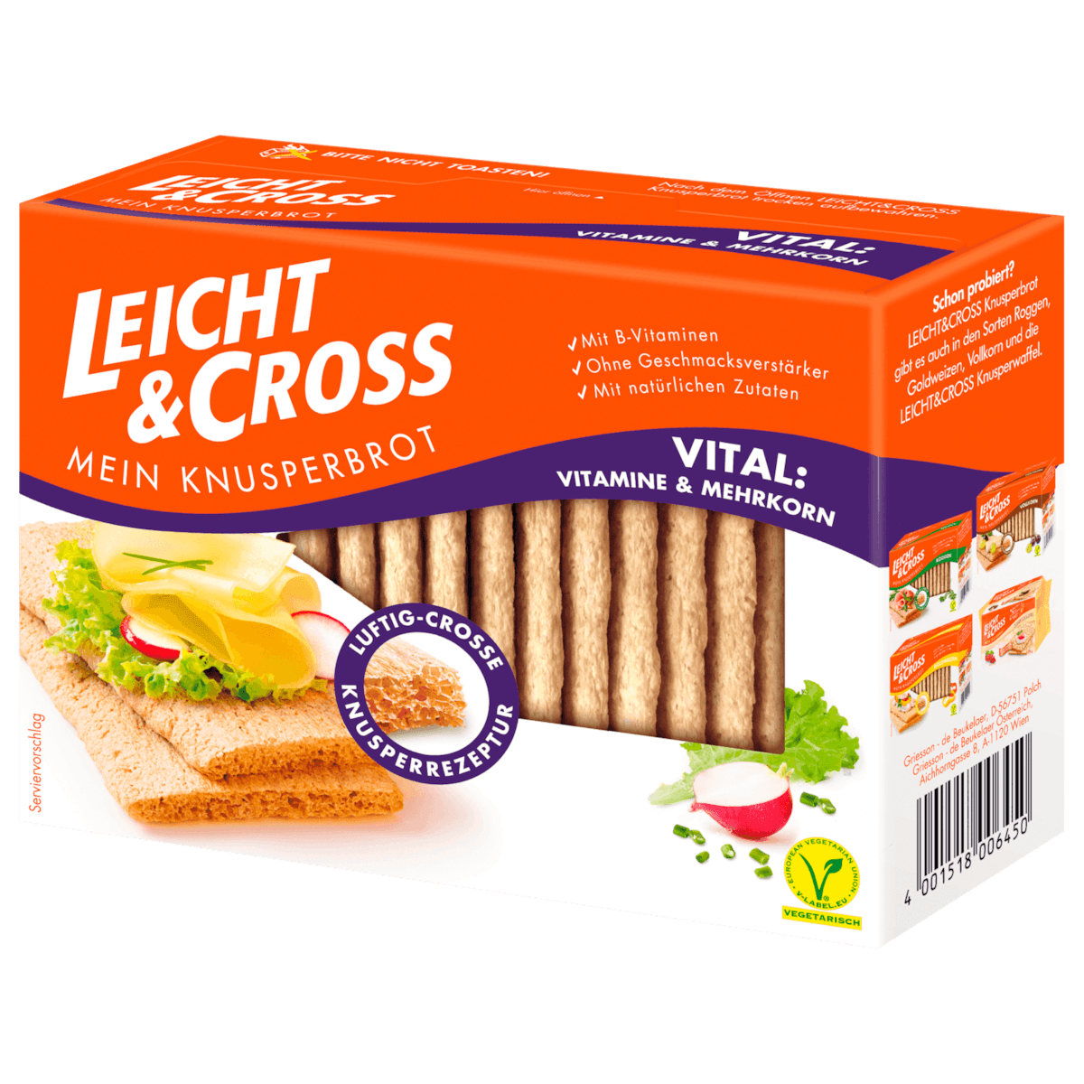 Knusperbrot Vital 125g